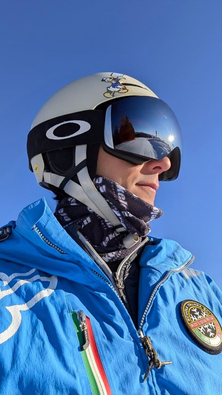 Ettore in gara di sci alpino — Falconeri Ski Team